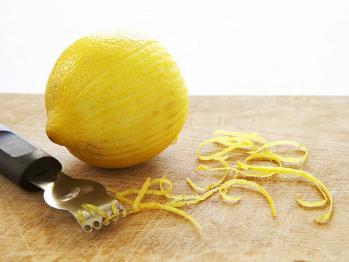 как сделать цедру лимона