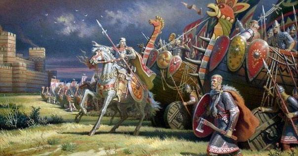 поход князя Олега на Киев в каком году