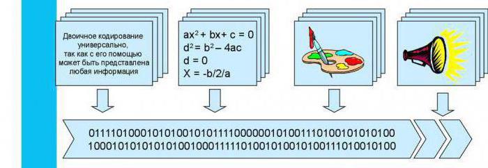 двоичное кодирование один из распространенных способов представления информации