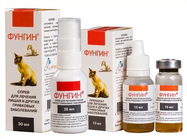 лишай у кошек препараты для лечения ветаптека