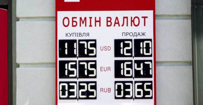украинская гривна к рублю