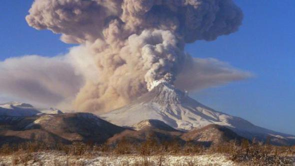 извержение вулкана шивелуч 