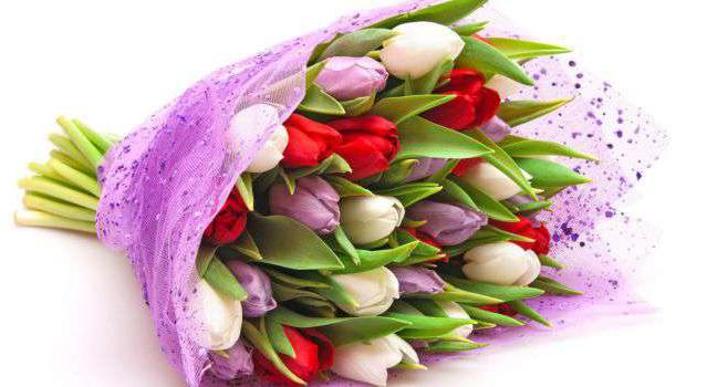 цветы на 8 марта букеты цветов тюльпанов