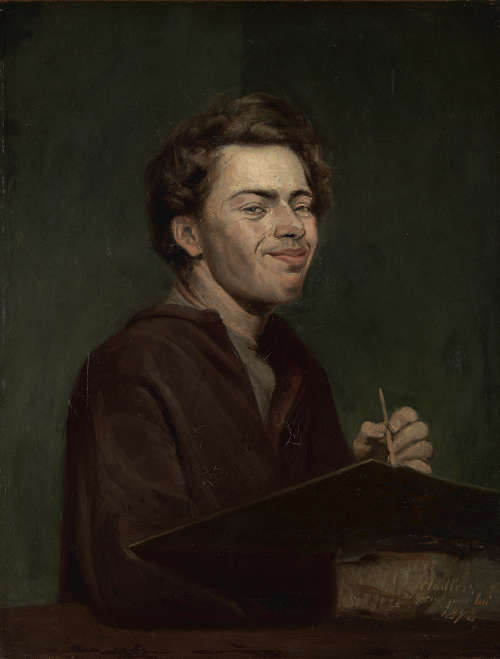Автопортрет Ходлера 1873 год