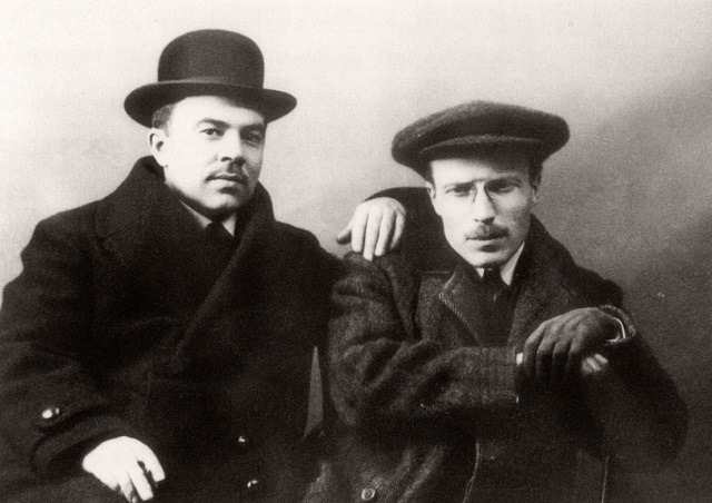 П. В. Кузнецов и А. Т. Матвеев. 1909 год