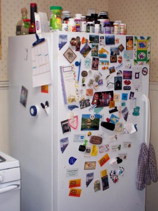 сувенирные магниты на холодильник
