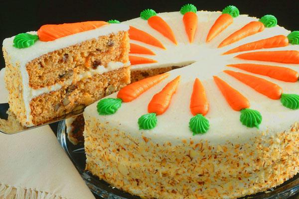 Морковный пирог рецепт простой