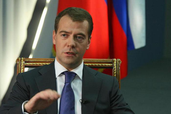 медведев председатель правительства российской федерации