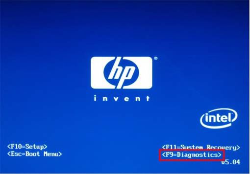 Ноутбук HP: войти в БИОС