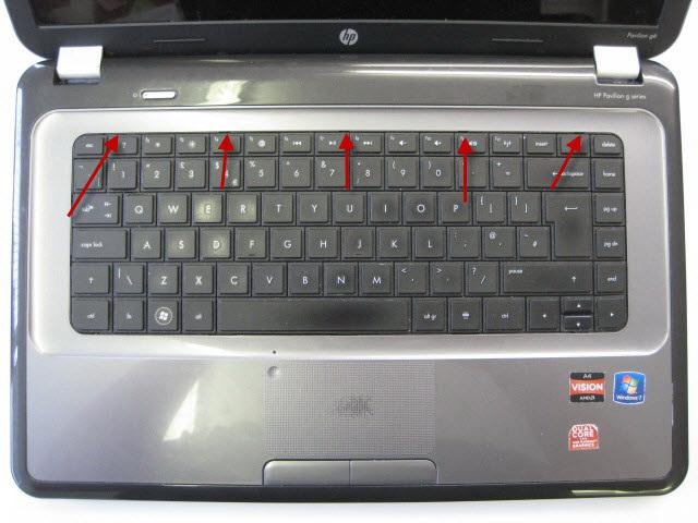 Как разобрать ноутбук HP Pavilion G6