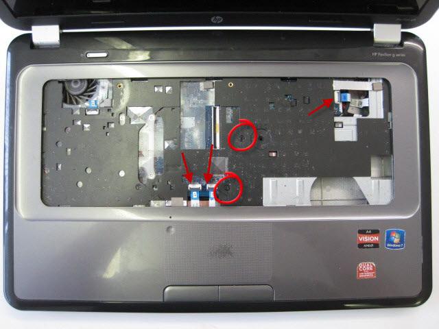 Как разобрать ноутбук HP Pavilion G6 для чистки?