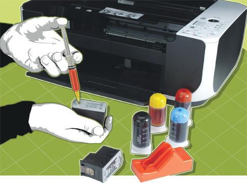 Заправка картриджей — принтер не печатает после заправки