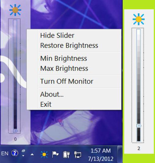 Windows Vista Screen Brightness Control