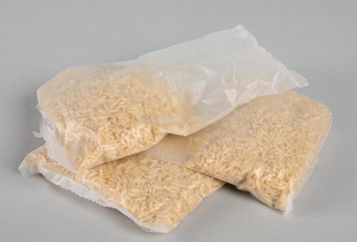 как варить рис в пакетиках 