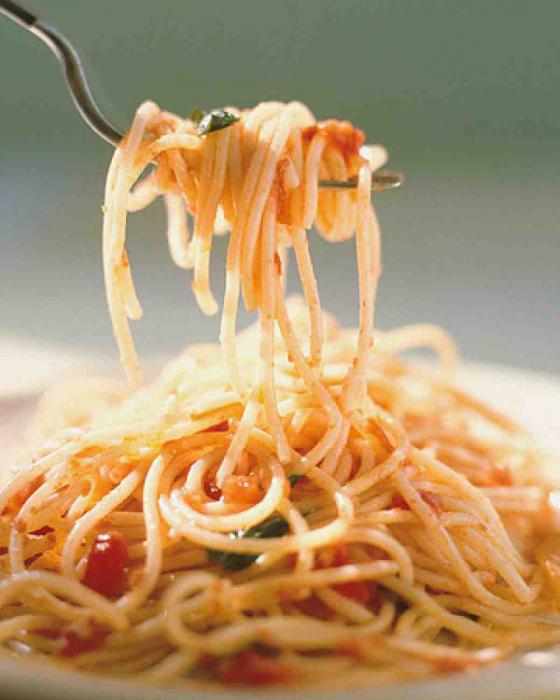 домашние спагетти