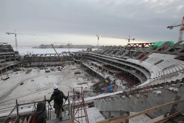 Новый стадион на Крестовском острове