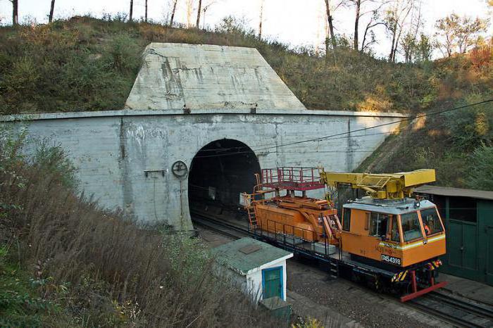железнодорожный тоннель под амуром 