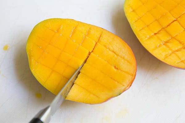 как правильно разделать манго 