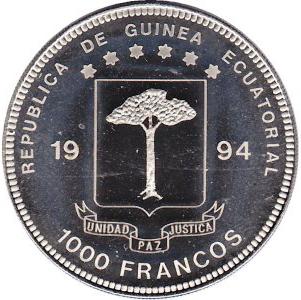 монеты экваториальной гвинеи