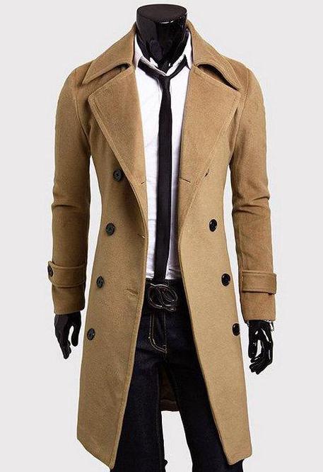 длинное пальто мужское