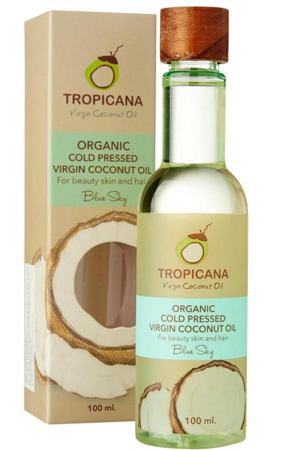 кокосовое масло для волос тропикана