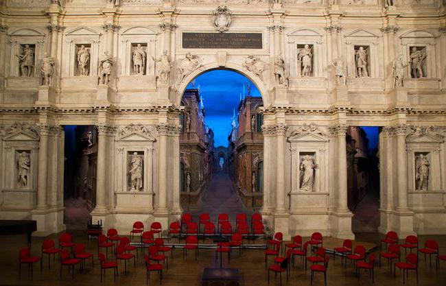 Театр Олимпико в Виченце