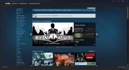 как сделать витрину иллюстраций в steam 