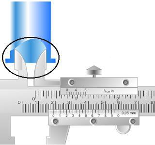как измерить штангенциркулем внутренний диаметр
