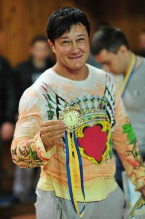 Анна Куркурина - самая сильная женщина Украины