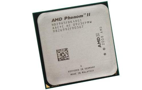 AMD Phenom II X4 940 характеристики