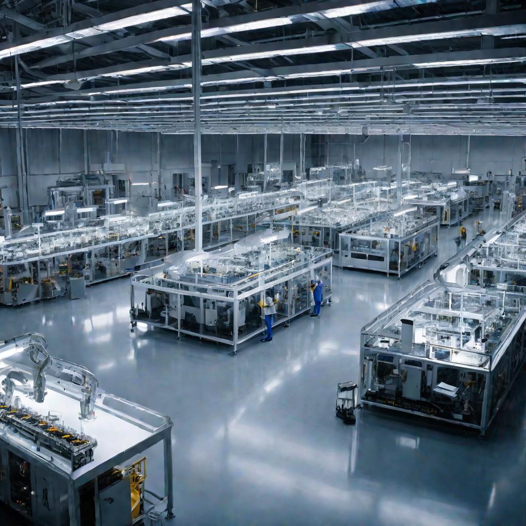 Завод по производству электроники