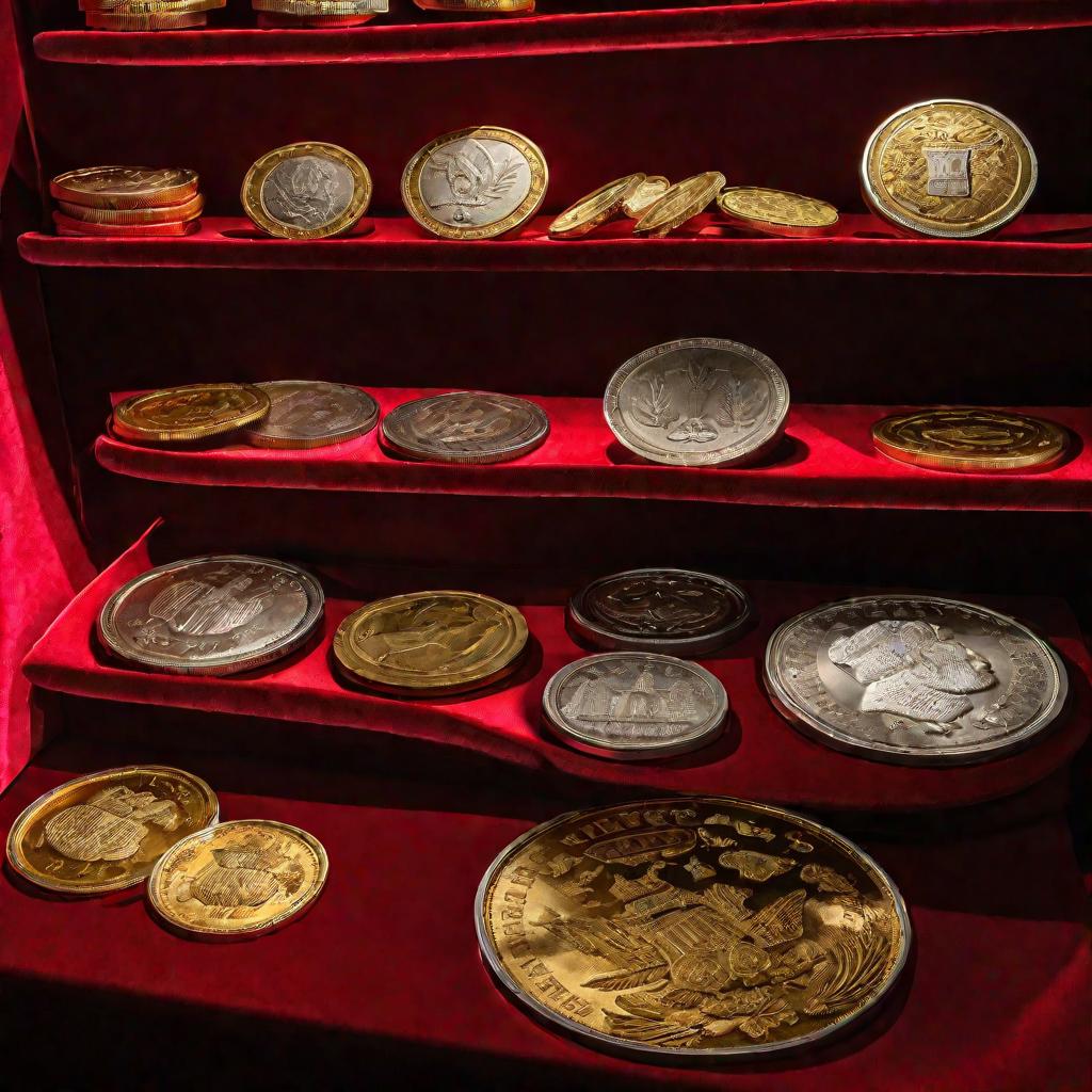 Выставка старинных монет