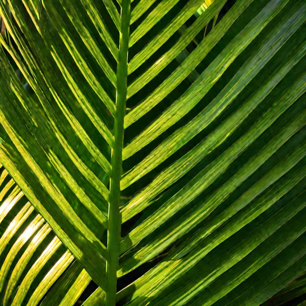 Листья пальмы карнауба