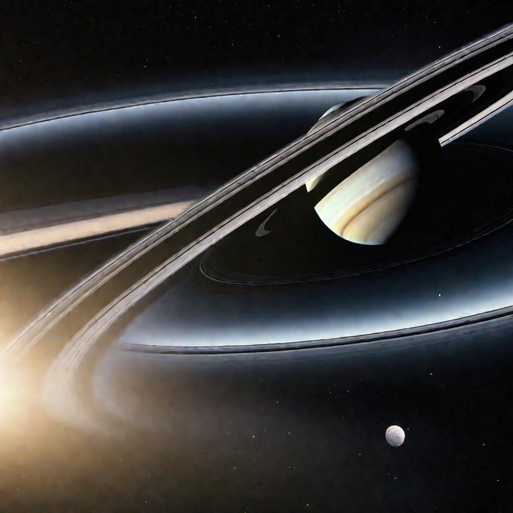 Сатурн с кольцами