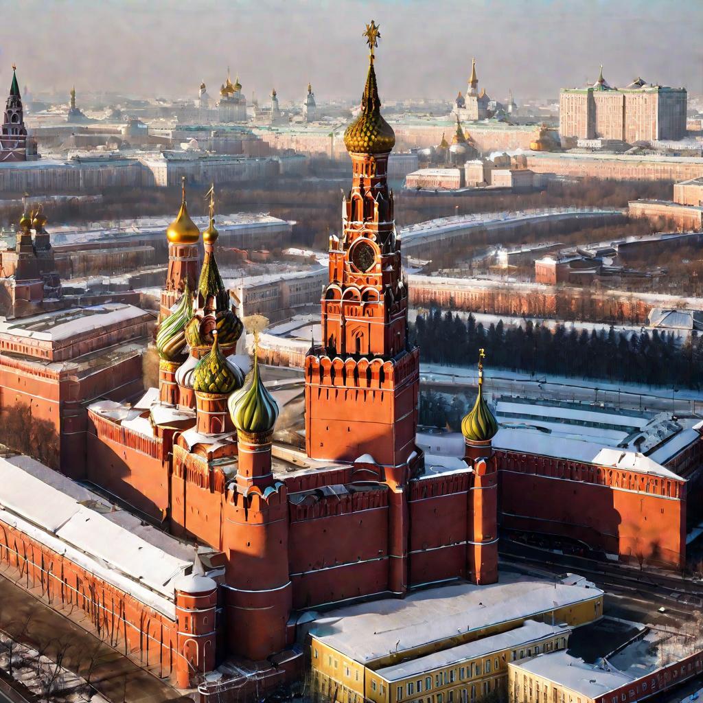 Зимний Кремль в Москве