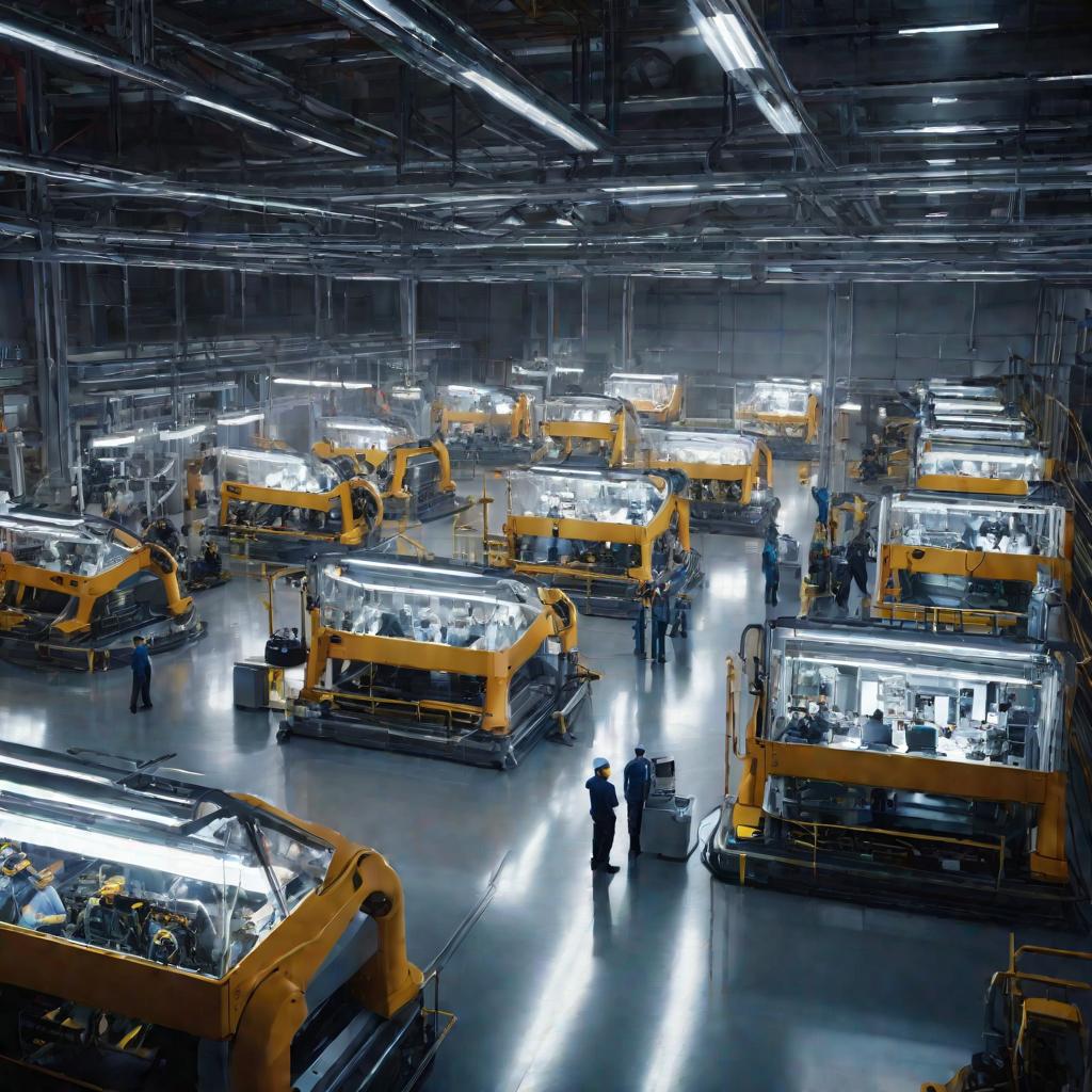 Завод по производству роботов