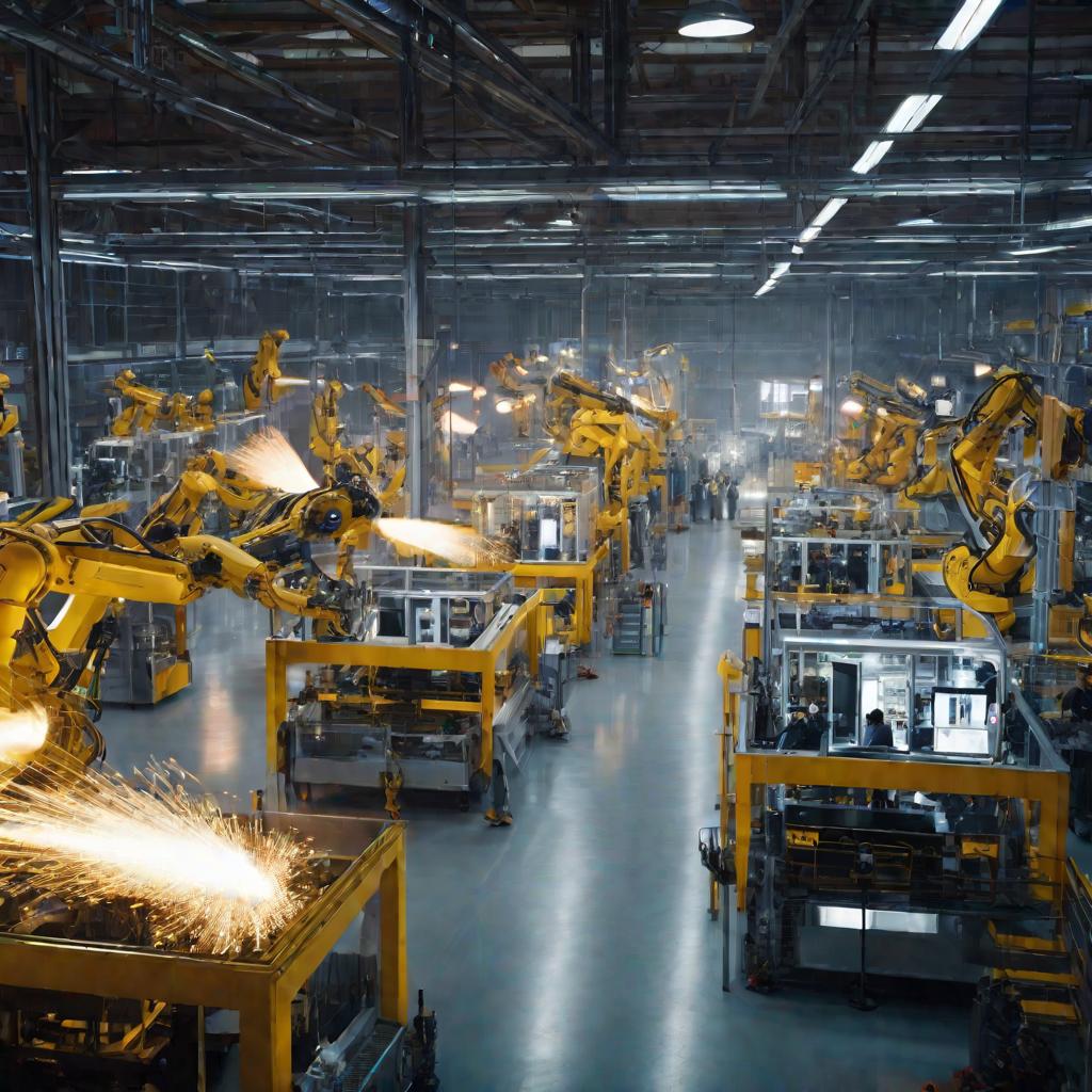 Завод по производству роботов