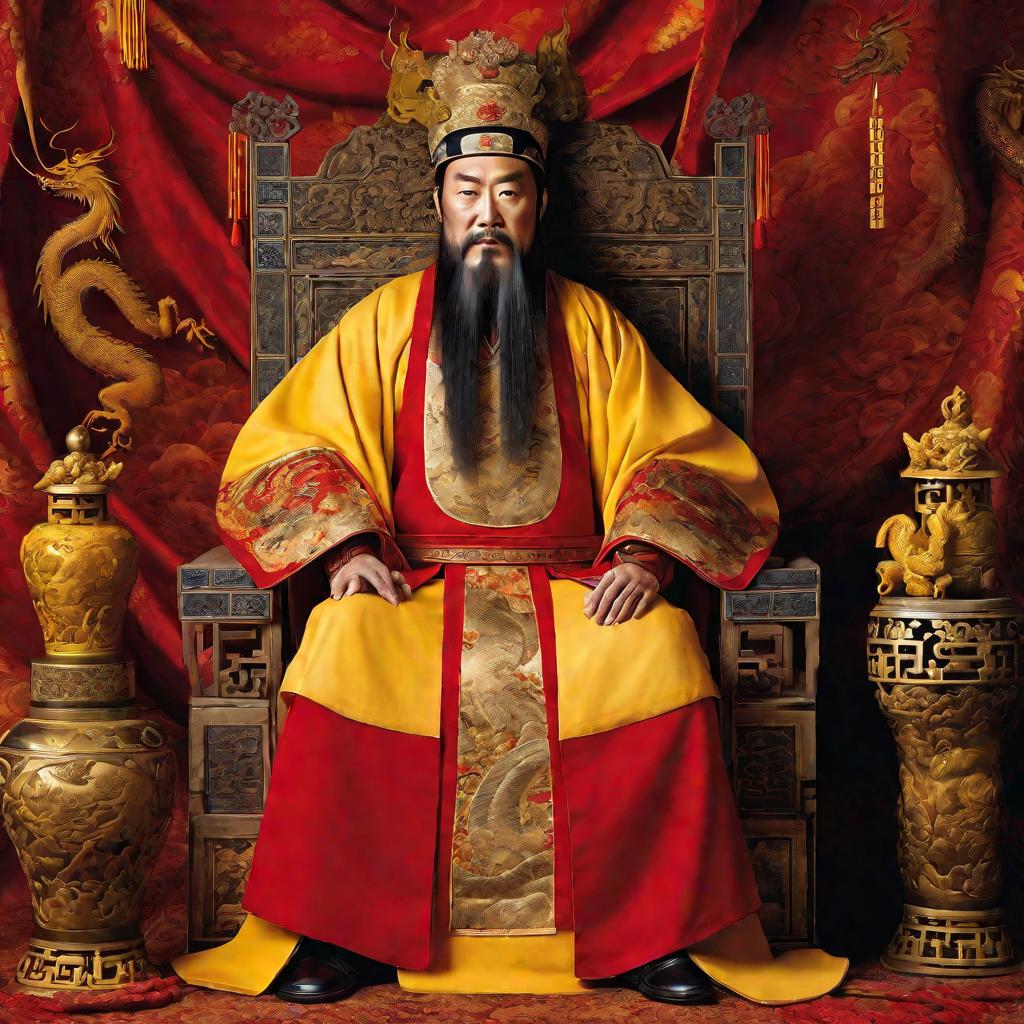 Портрет императора Цинь Шихуанди