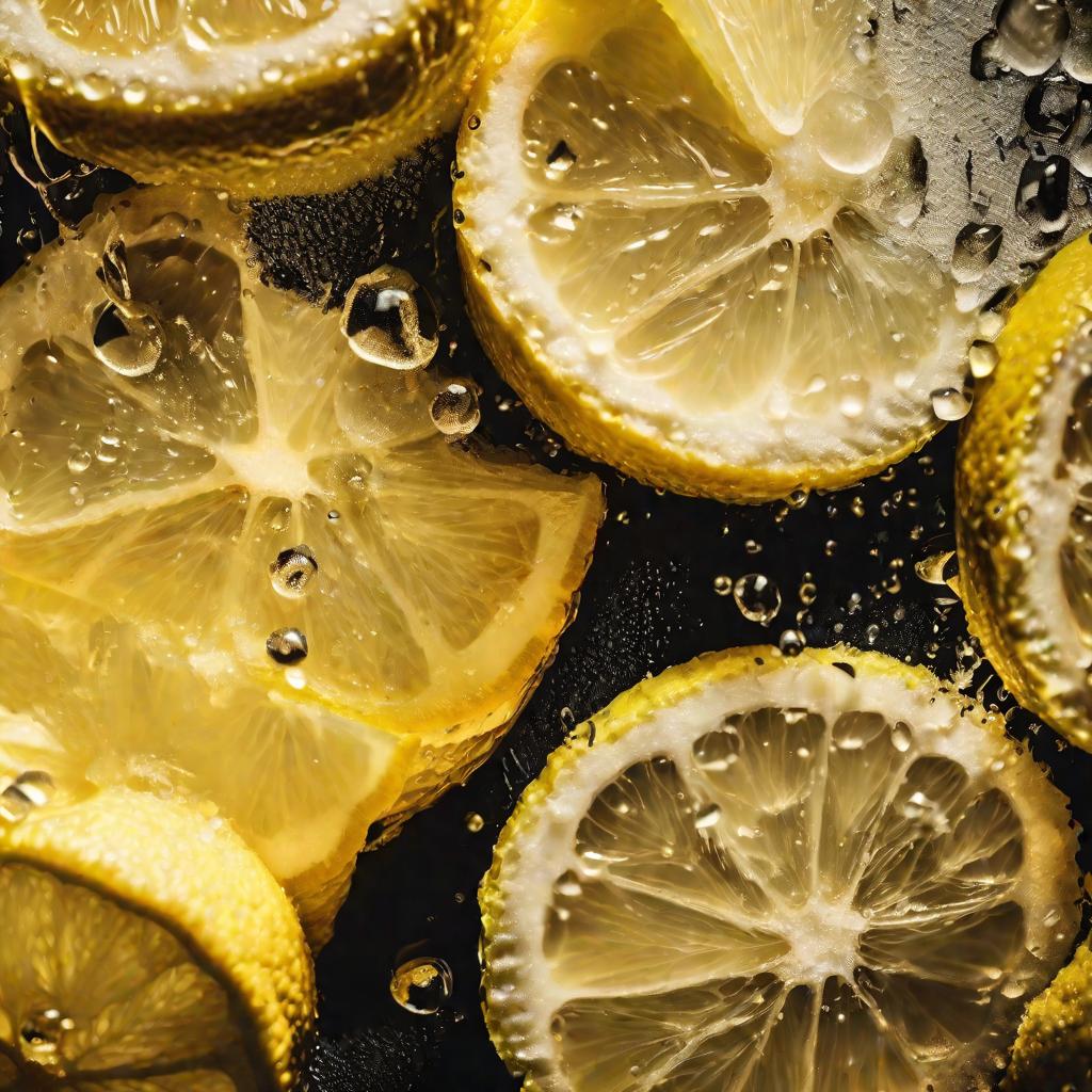 Срезы лимонов