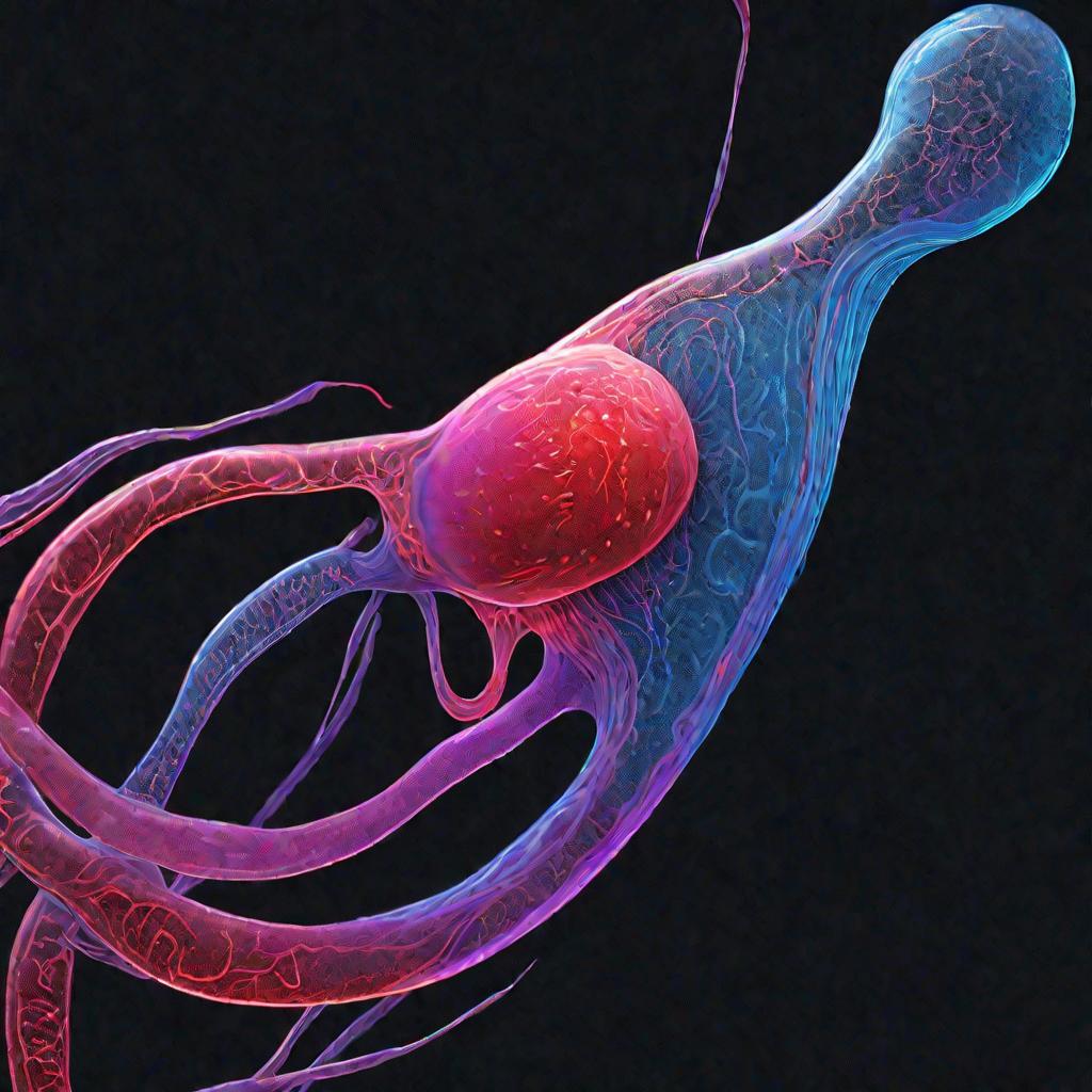 Подробная иллюстрация сперматозоида