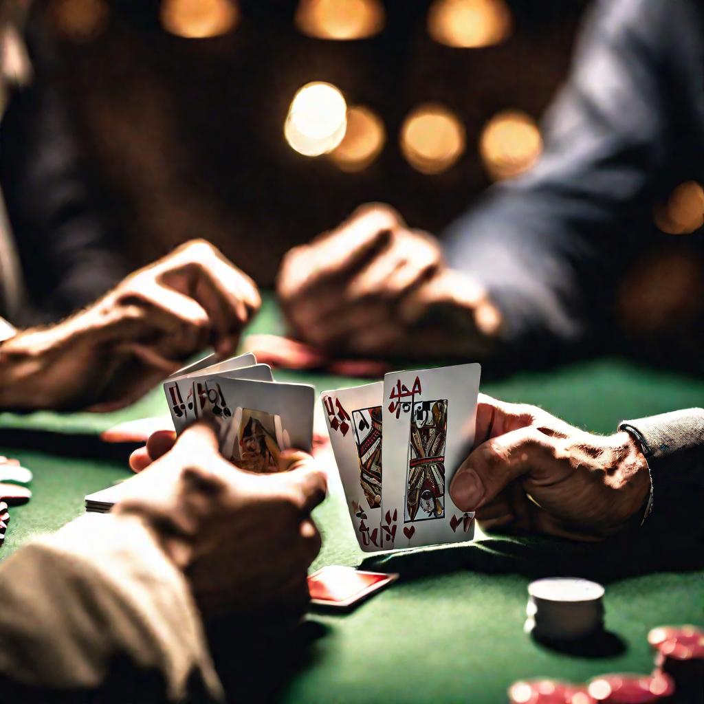 Раскрытие карт в покере