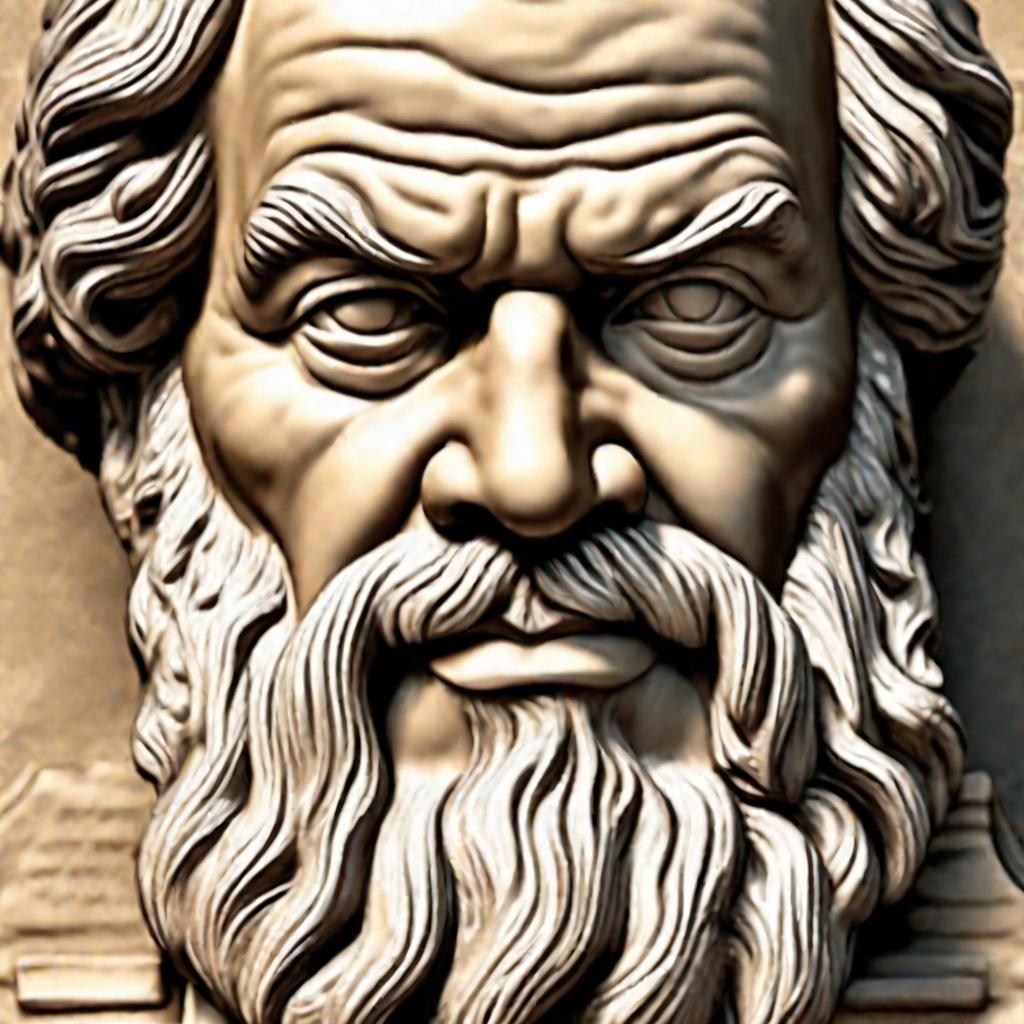 Портрет философа Сократа