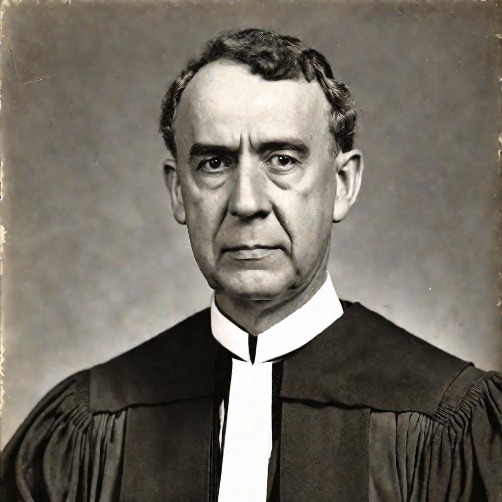 Портрет судьи в мантии