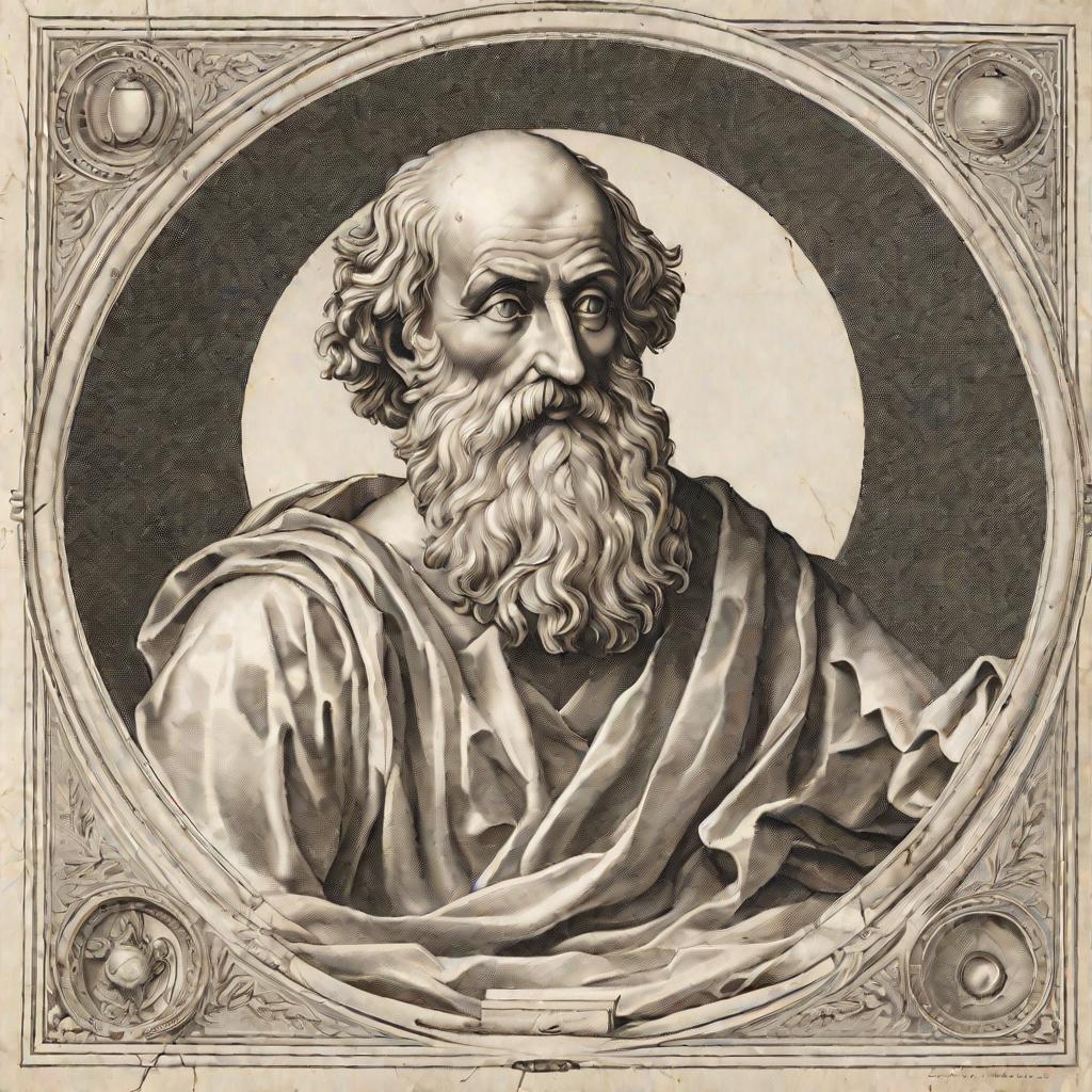 Картина «Архимед, опускающийся в ванну»