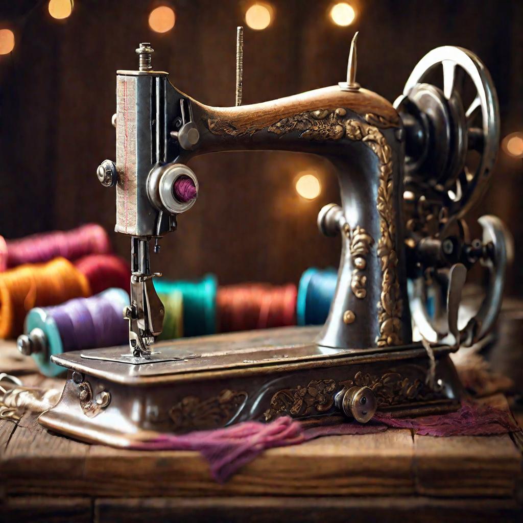 Швейная машинка довоенного образца