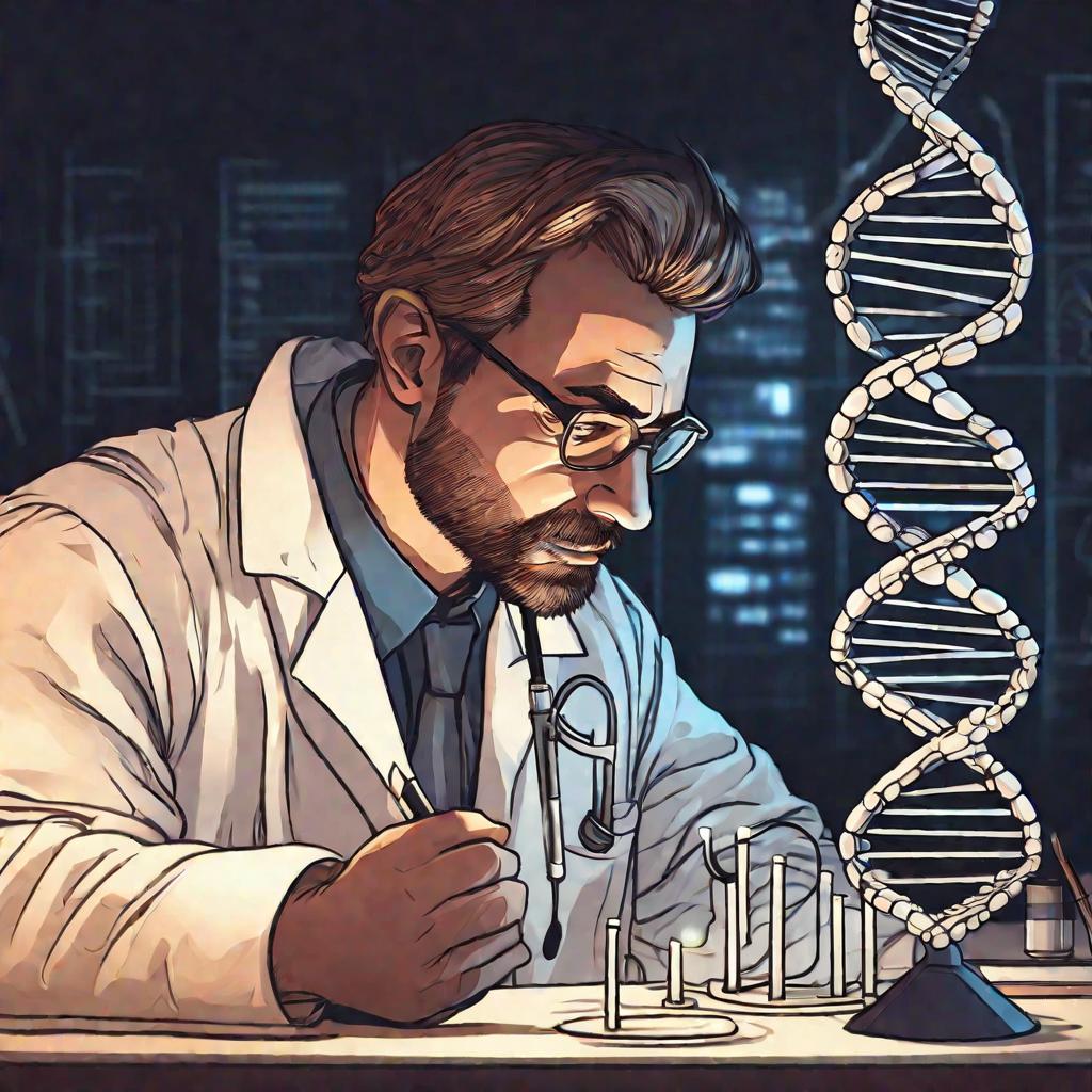Анализ модели ДНК