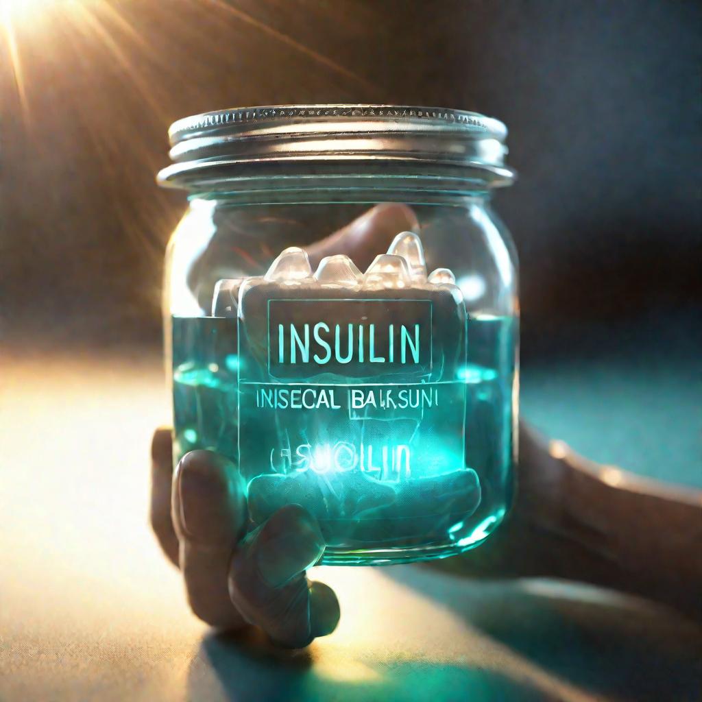 Инсулин в пробирке