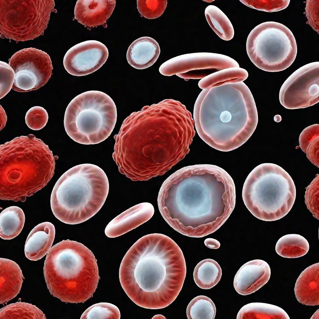Эритроциты и лейкоциты плавают в плазме крови