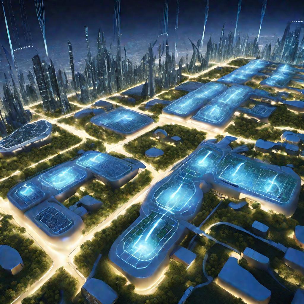 Город будущего на энергии поля