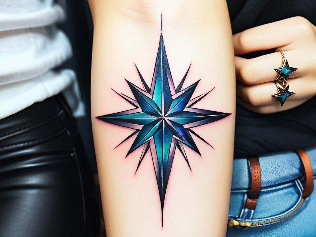 Татуировки звезд символизируют мечты, внутренний свет, успех, цели, защиту, божественность,